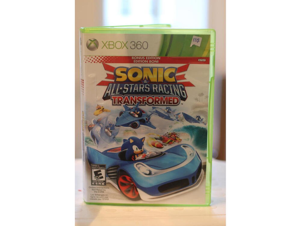 Sonic & All-Stars Racing Transformed Bonus Edition Xbox 360 Game